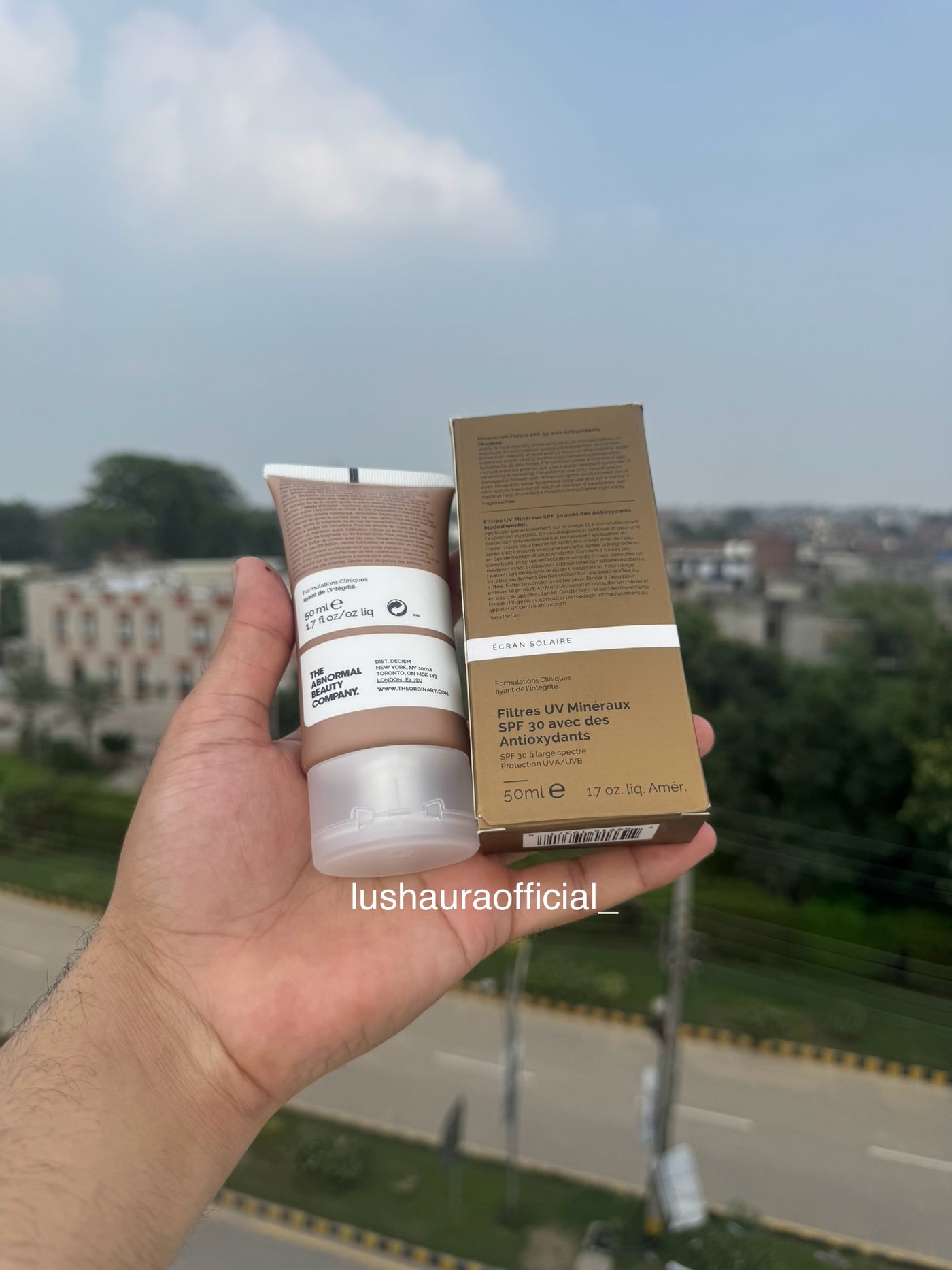 The Ordinary Sunscreen Mineral UV Filters SPF 30 sunscreen