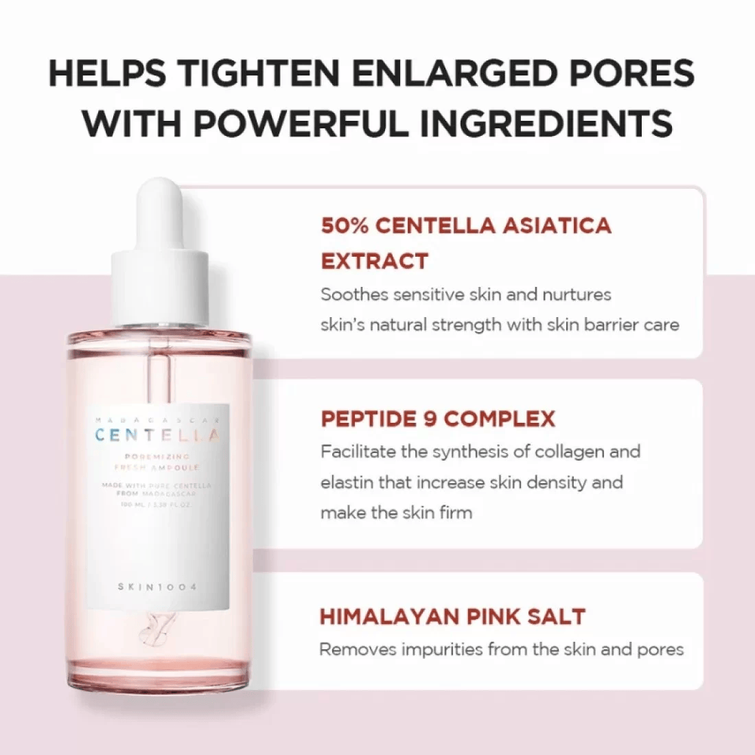 Skin1004 - Madagascar Centella Poremizing Fresh Ampoule 30ml