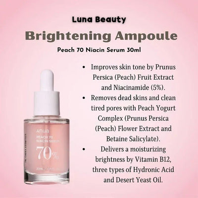 Anua Peach 70 Niacin Serum 30ml