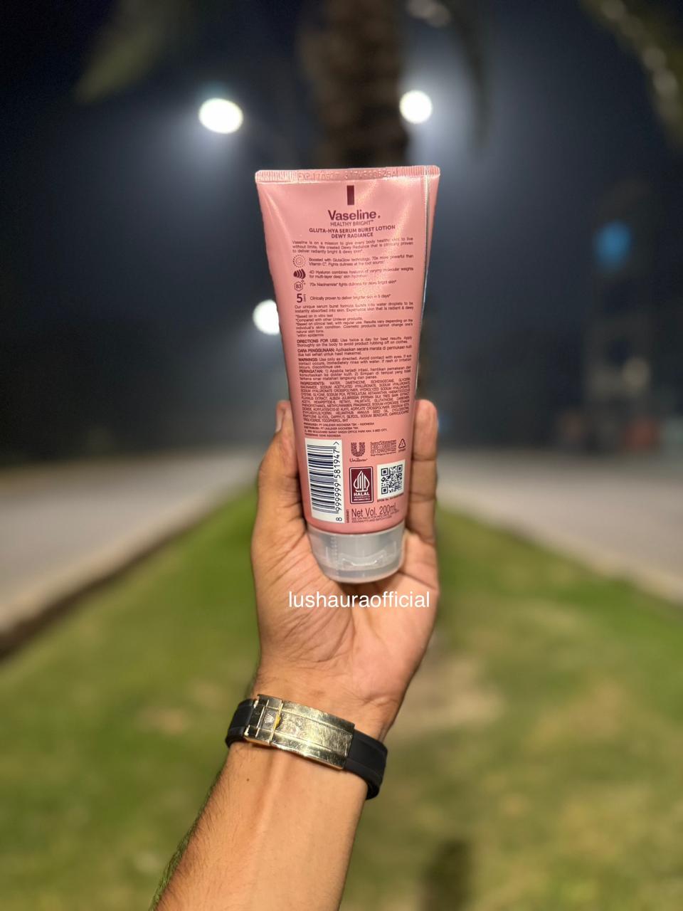 Vaseline - Gluta-Hya Serum Burst Lotion Dewy Radiance - 200ml